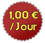 Abonnement à 1 € par jours !